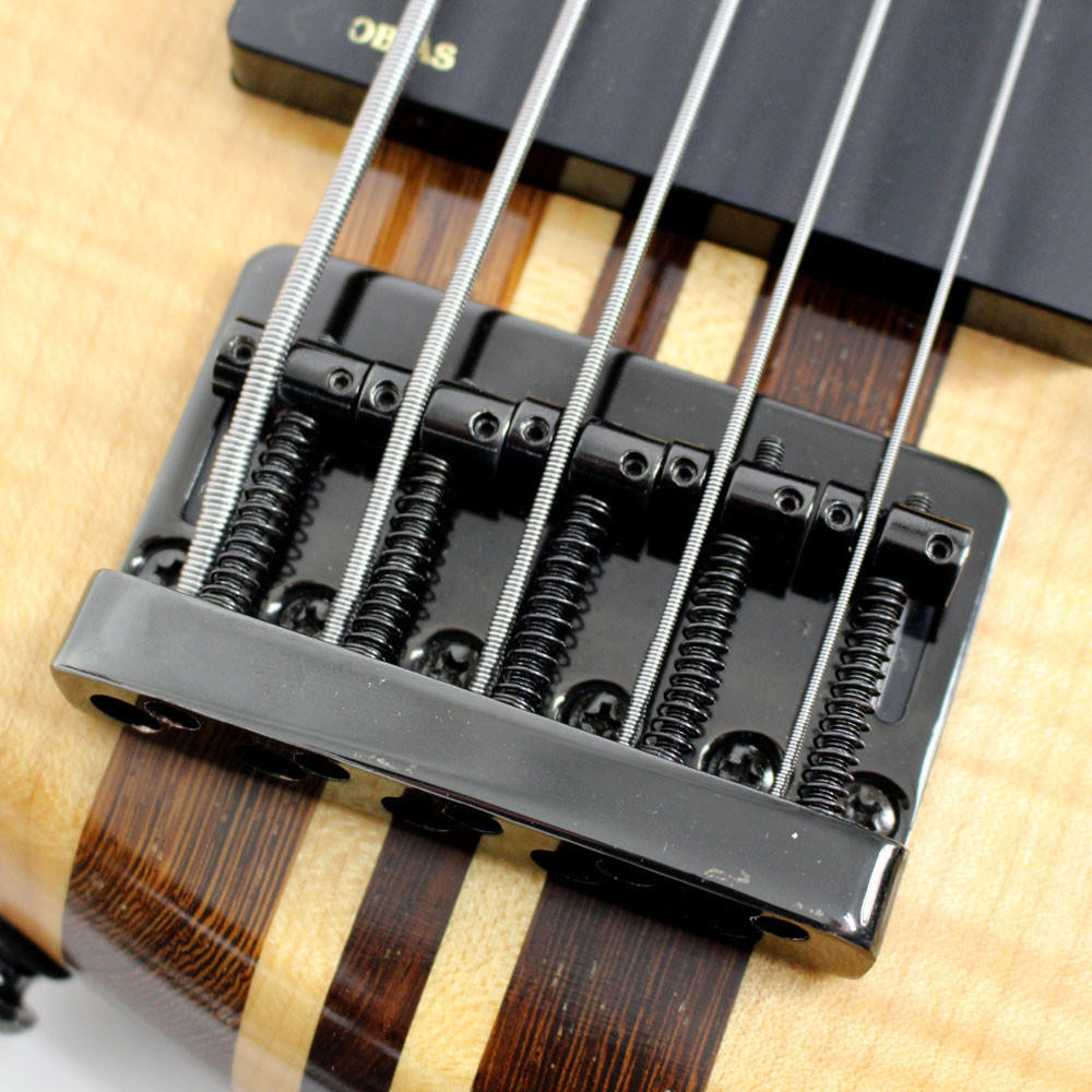 Used Tobias Toby Pro 5-String Electric Bass Guitar Natural | Cream