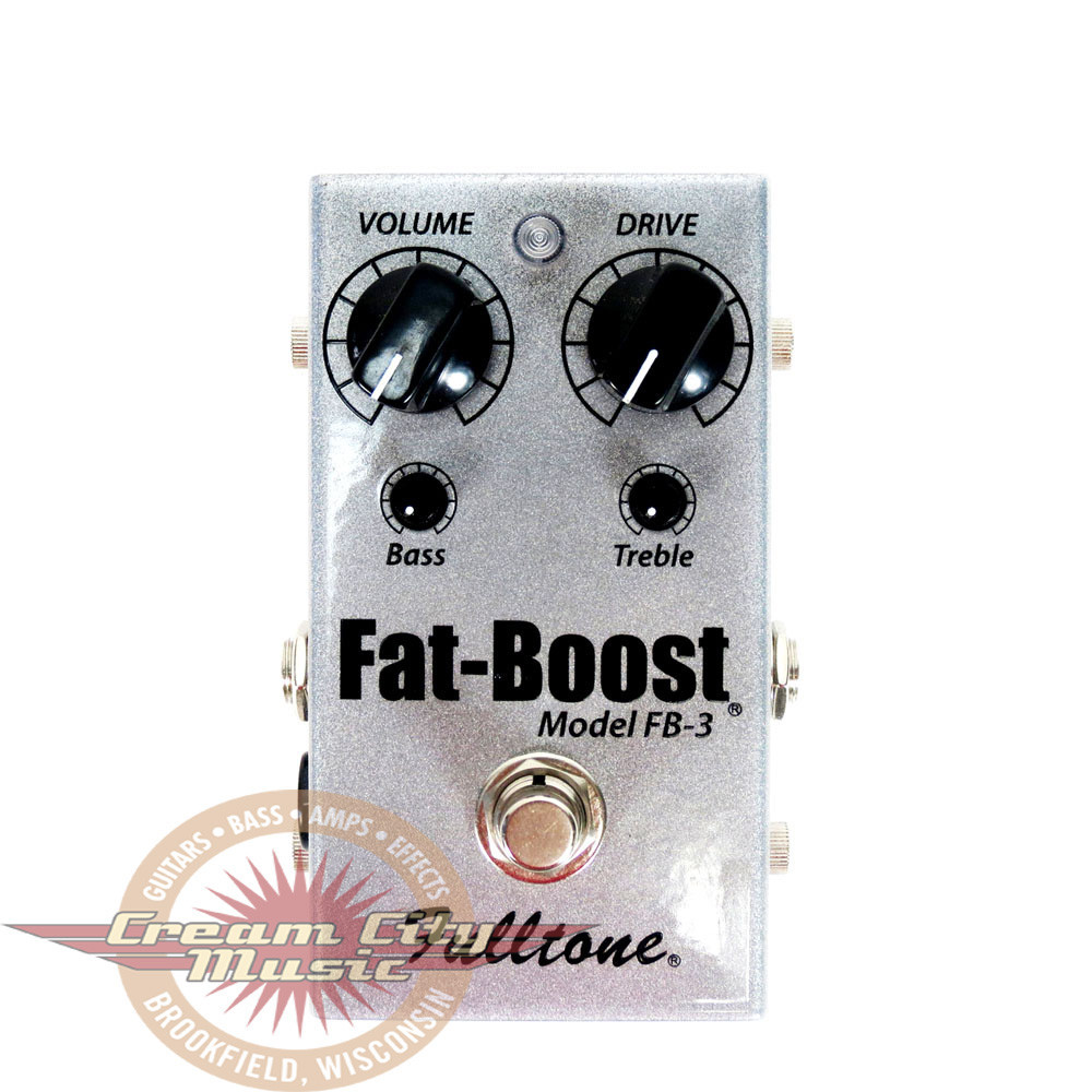 Fulltone FatBoost 3 FB-3 Distortion Pedal | Cream City Music