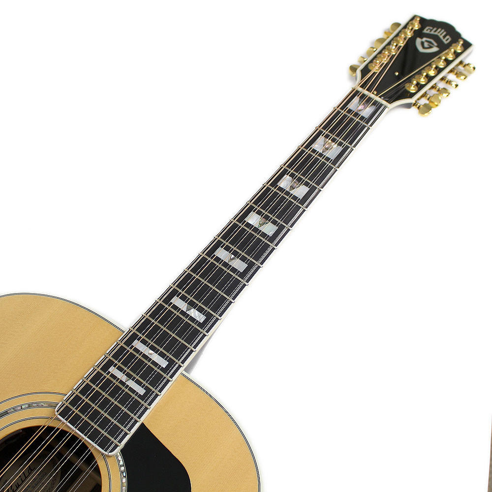 Late '90s Guild J55-12 12-String Jumbo Acoustic Guitar Natural