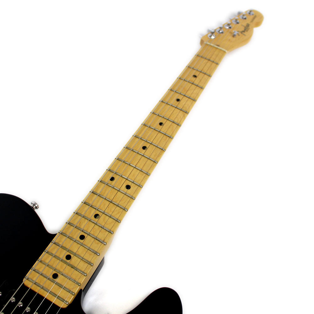 2003 Fender American Telecaster HS Electric Guitar Black | Cream