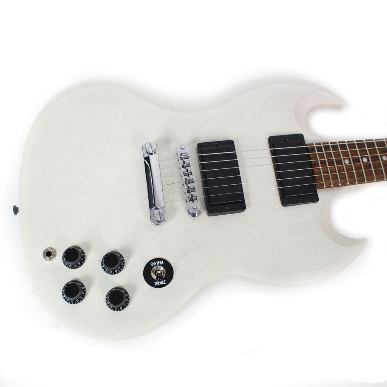 2013 Gibson SGJ Electric Guitar Faded White