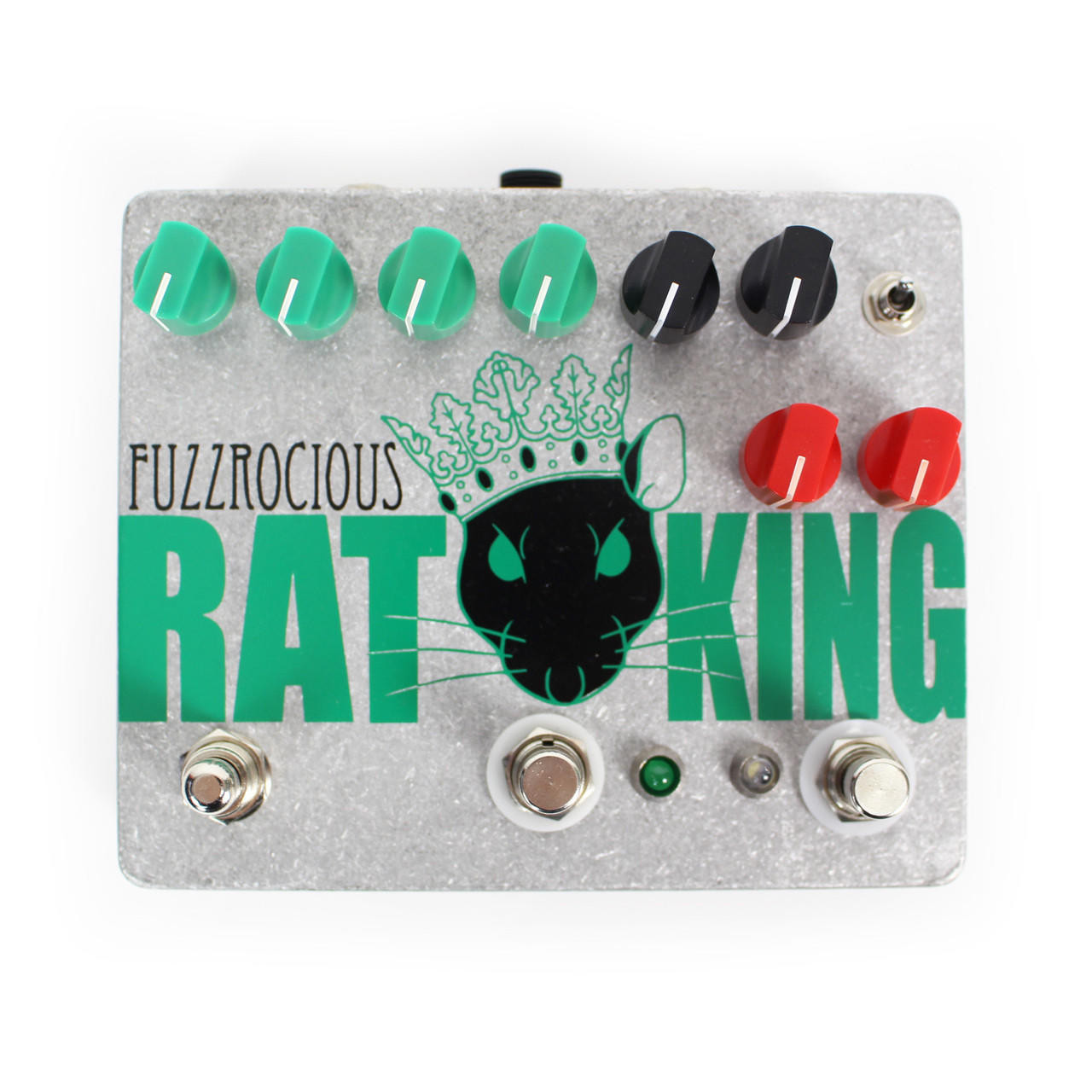 Fuzzrocious Pedals Rat King Distortion Pedal | Cream City Music