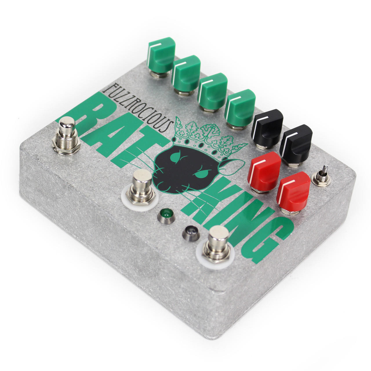 Fuzzrocious Pedals Rat King Distortion Pedal | Cream City Music