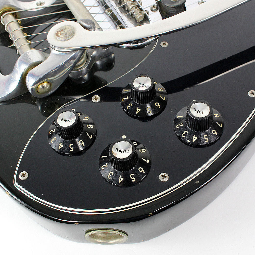 Vintage 1976 Fender Telecaster Custom Electric Guitar Black Finish