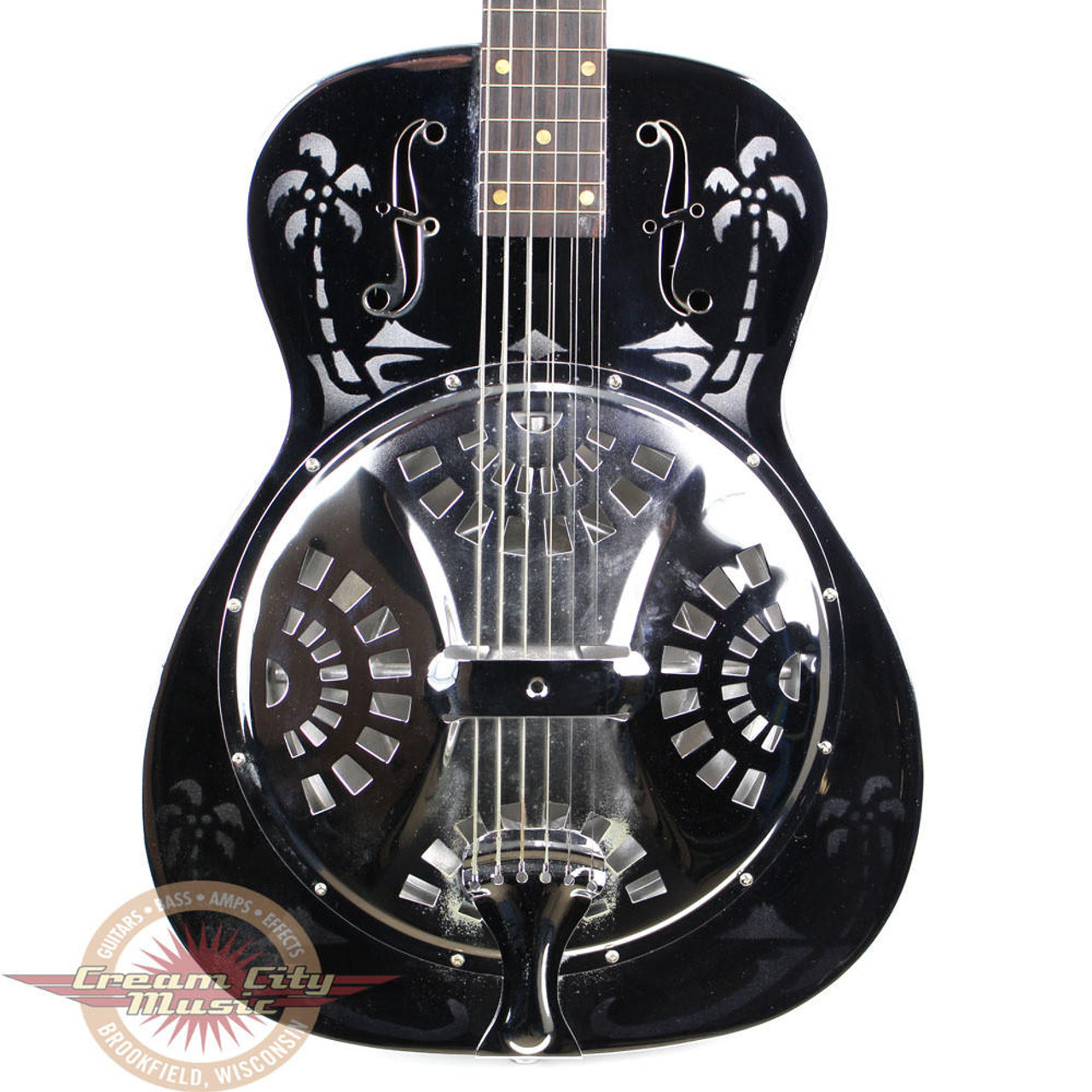 DOBRO model33 1983年製 SQUARENECK 1982 Dobro Model 33H Square Neck Resonator Guitar Chrome | Cream