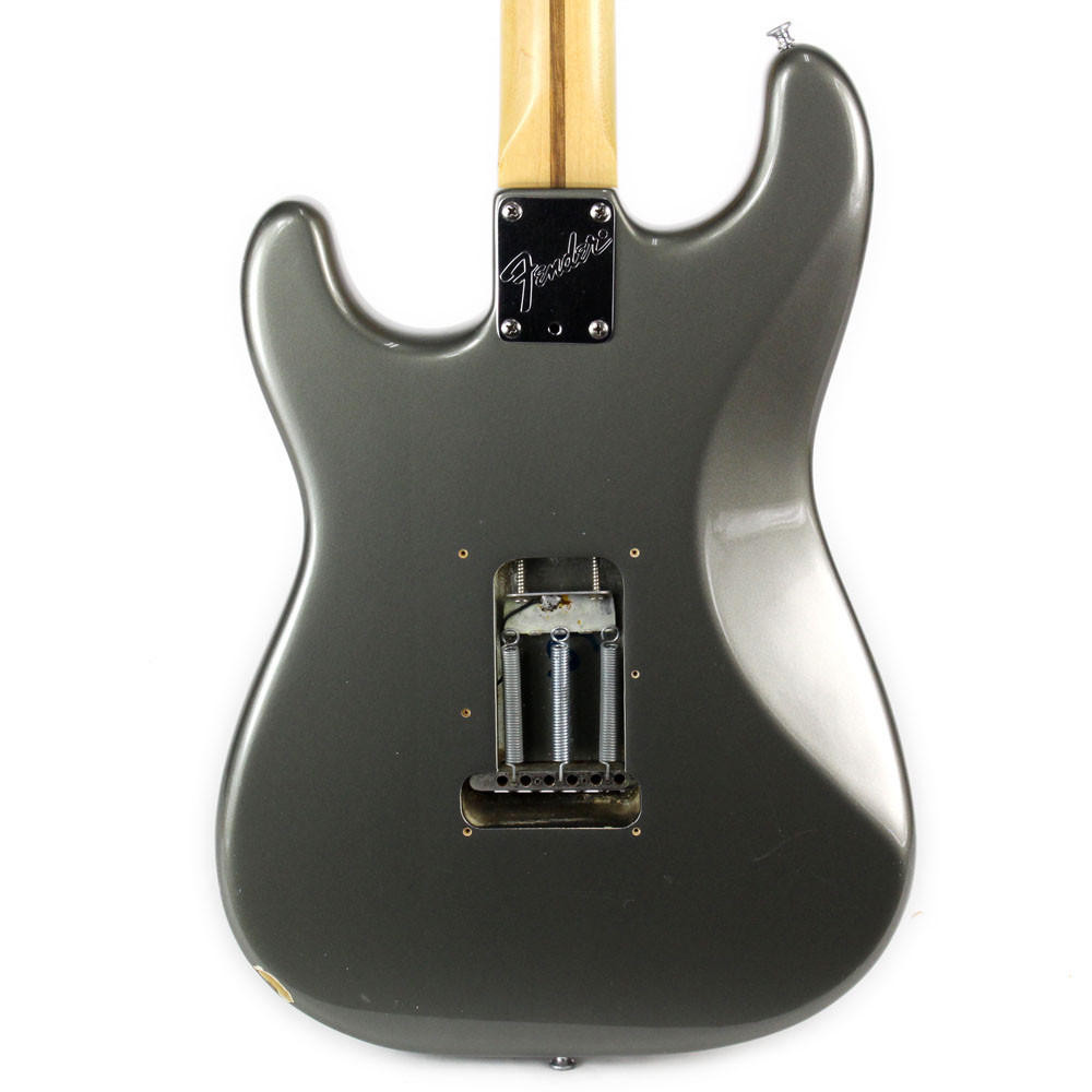 1991 Fender American Standard Stratocaster Electric Guitar Pewter