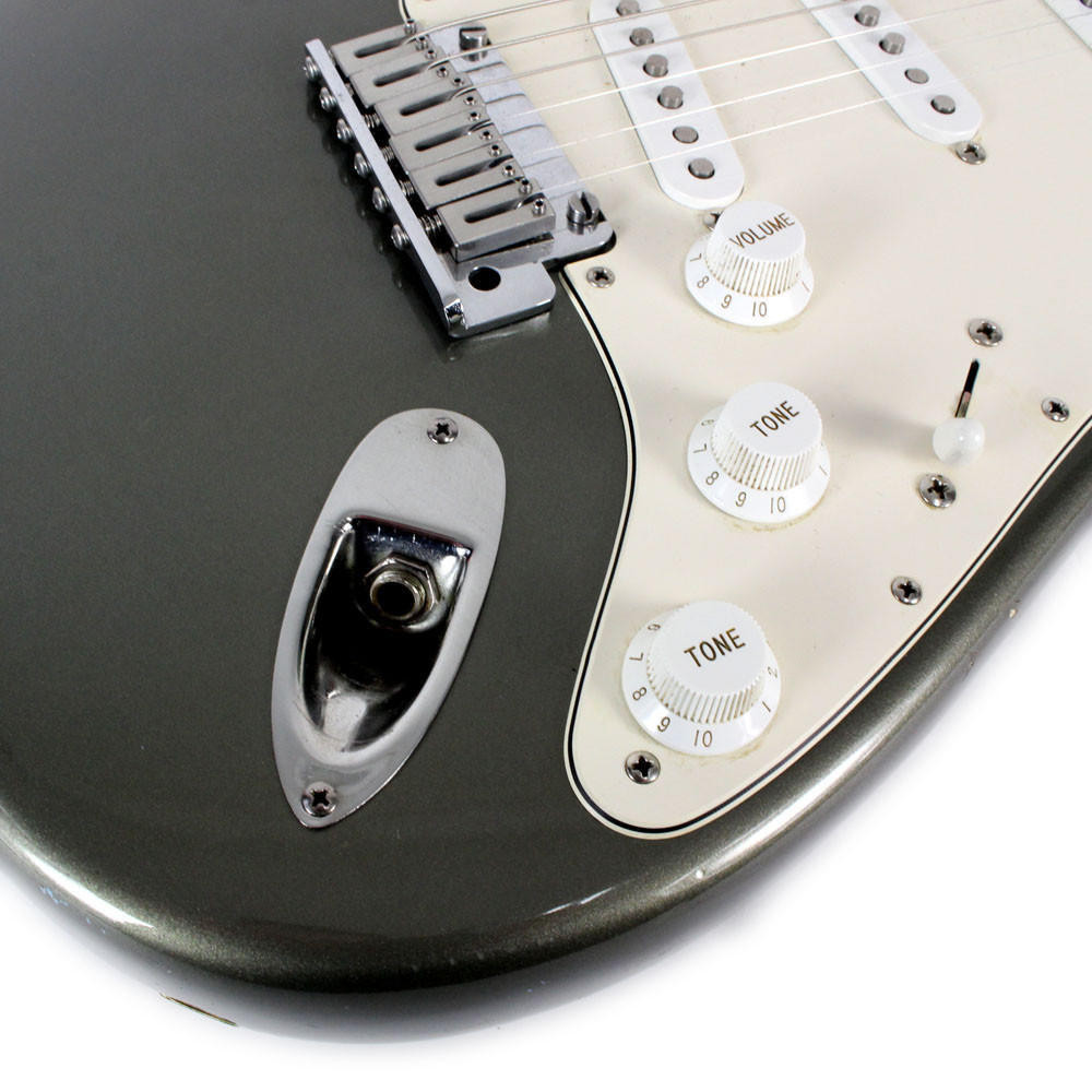 Fender Stratocaster st 91年　メタリックグレー 1991 Fender American Standard Stratocaster Electric Guitar Pewter