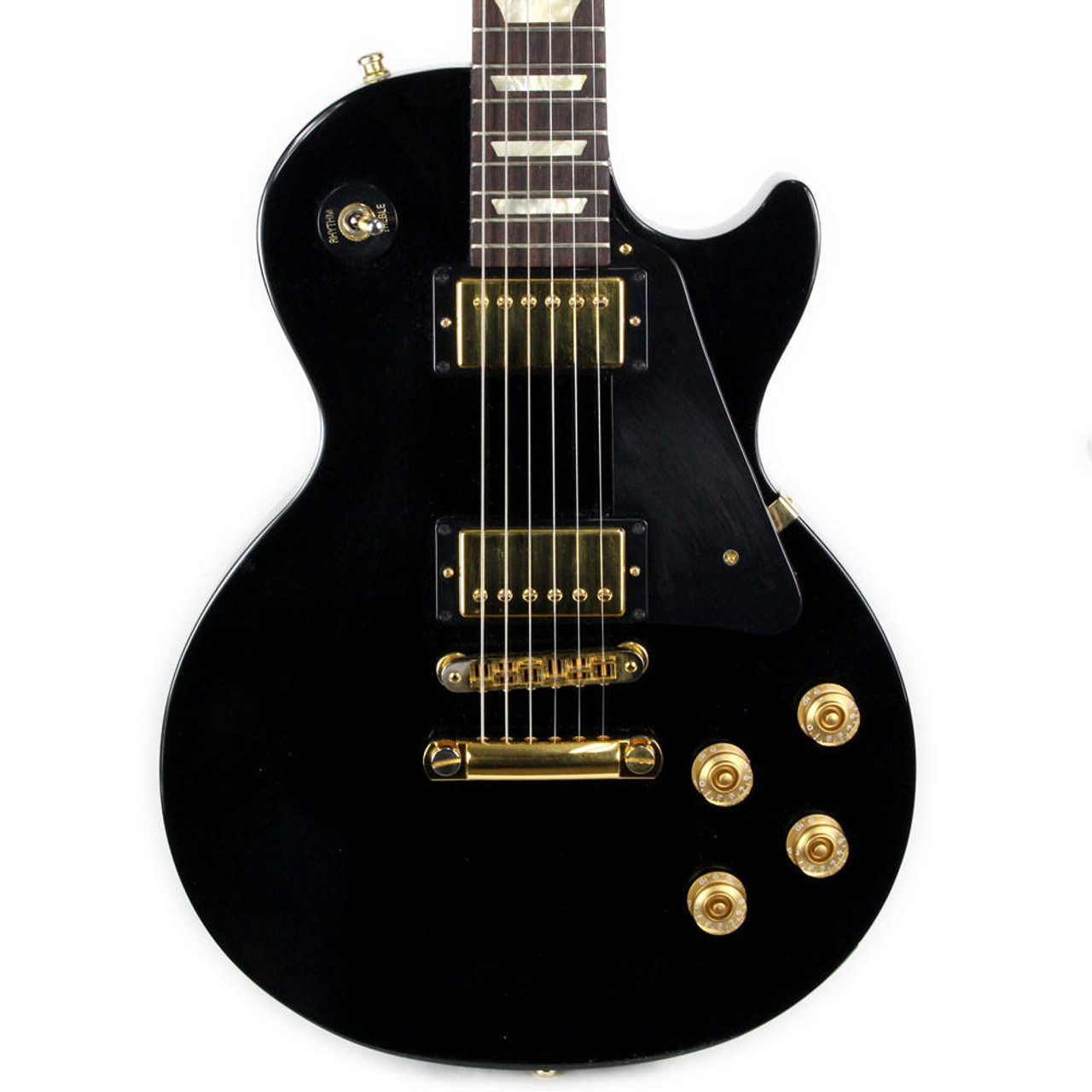 2007 Gibson Les Paul Studio Electric Guitar Black