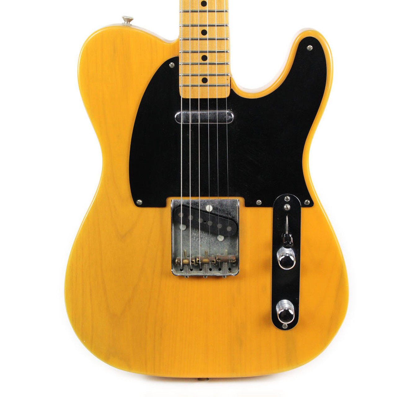 1991 Fender USA 52 Reissue Telecaster Electric Guitar Butterscotch