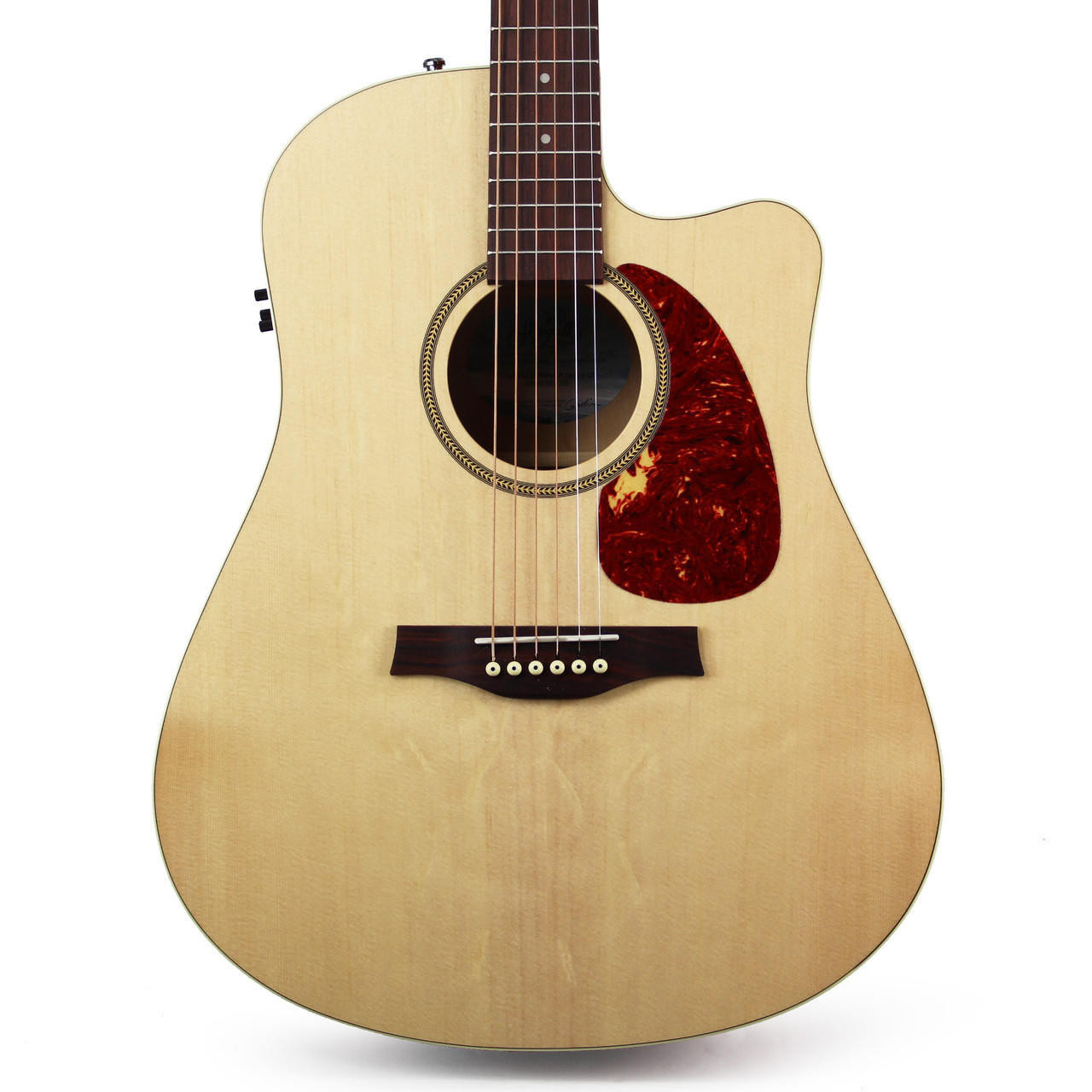 Seagull Coastline S6 Slim CW Spruce QI Acoustic Electric - Natural