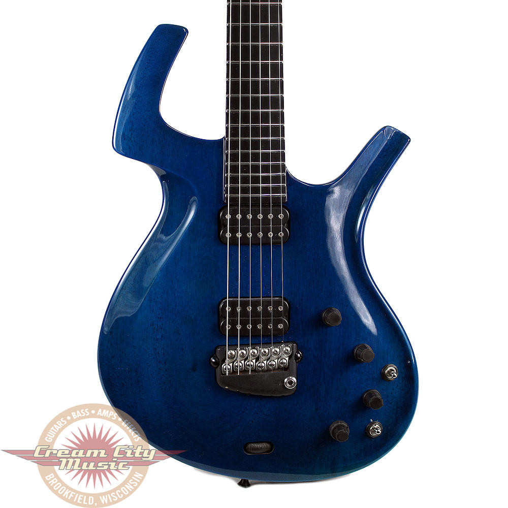 1997 Parker Fly Classic Electric Guitar Trans Blue | Cream City Music