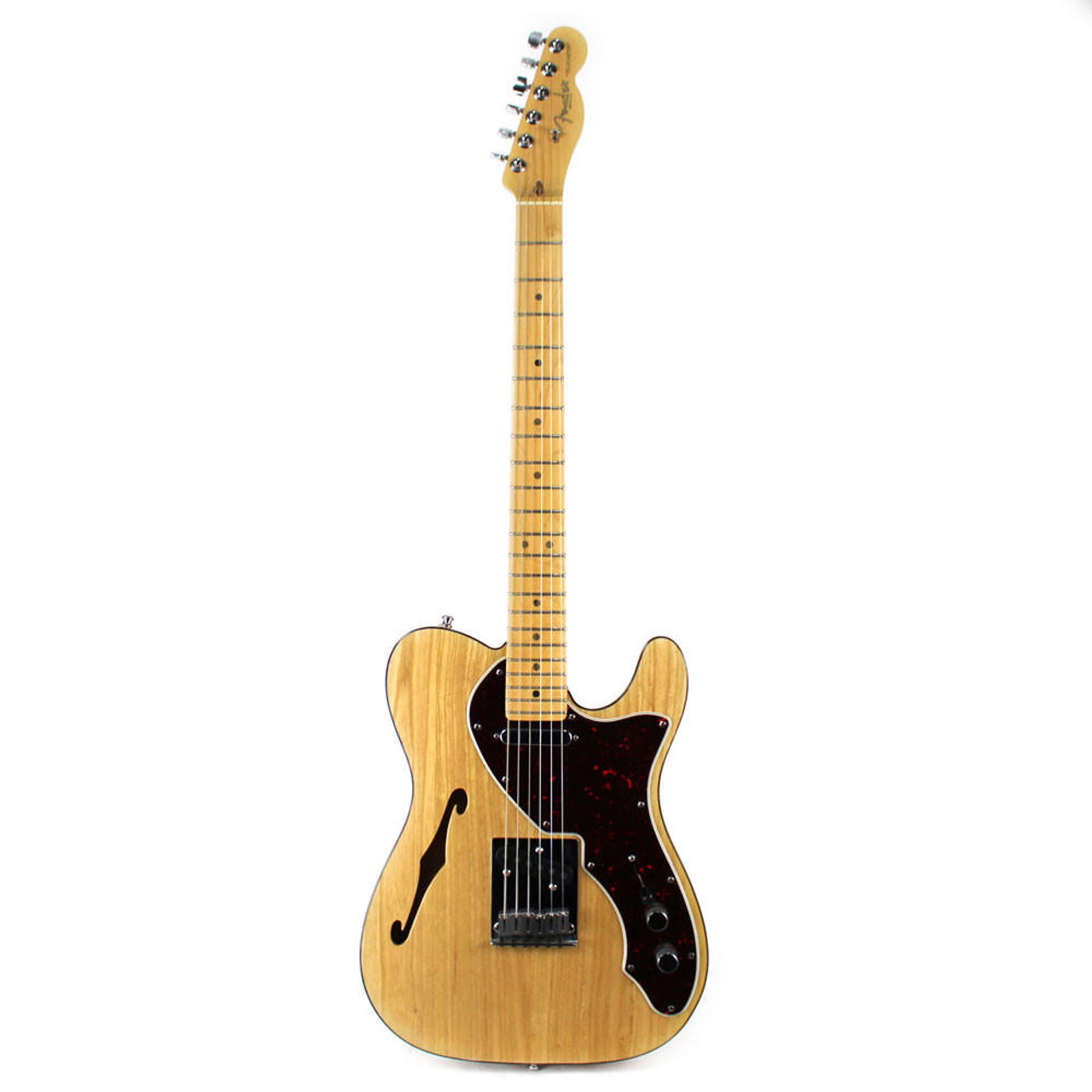 2000 USA Fender Telecaster Thinline Electric Guitar Natural Finish