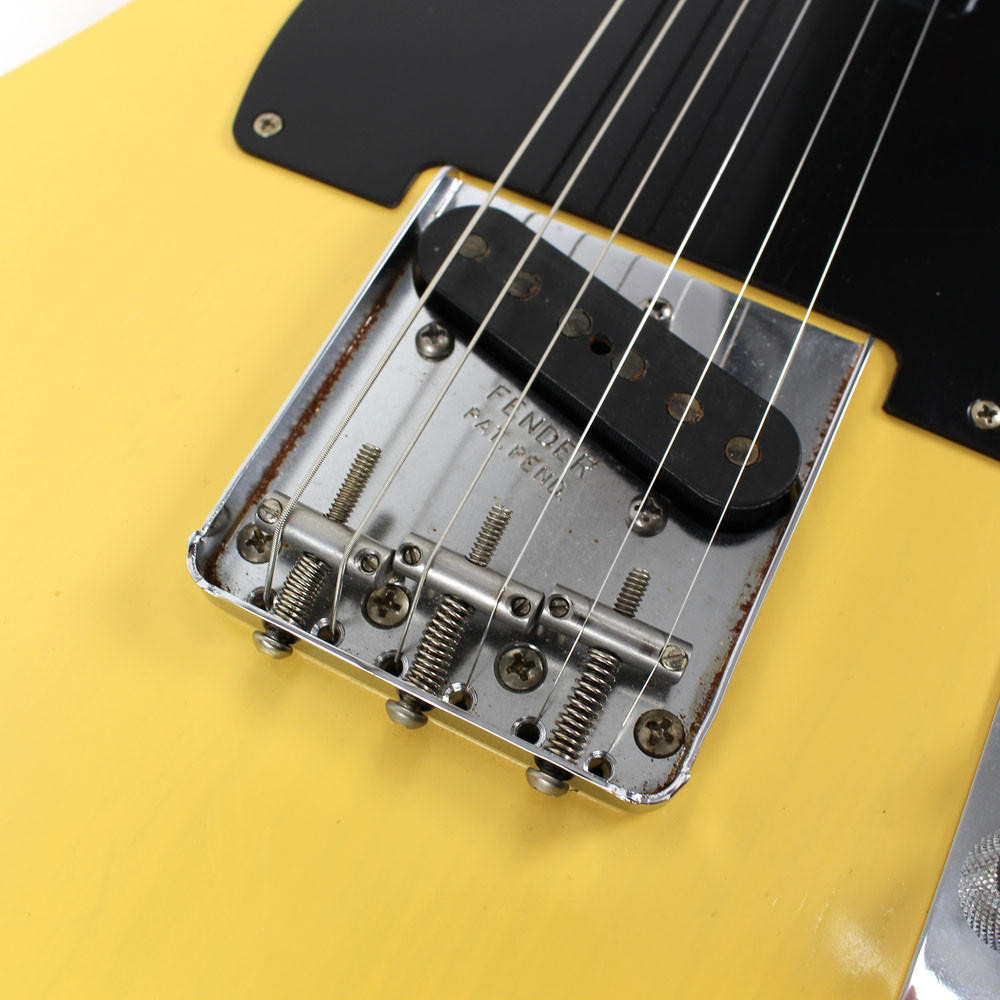 2012 Fender MIM Road Worn 50s Telecaster Electric Guitar Blonde