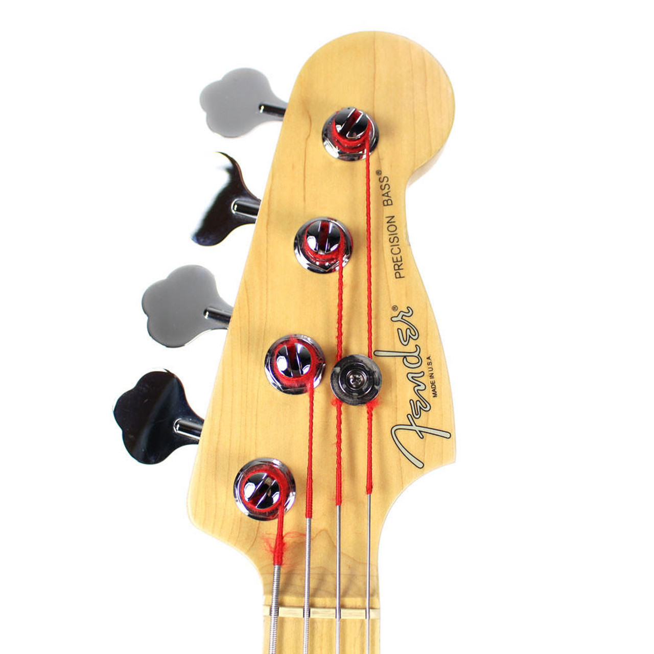 2000 Fender USA American Standard Precision Bass Guitar Blonde