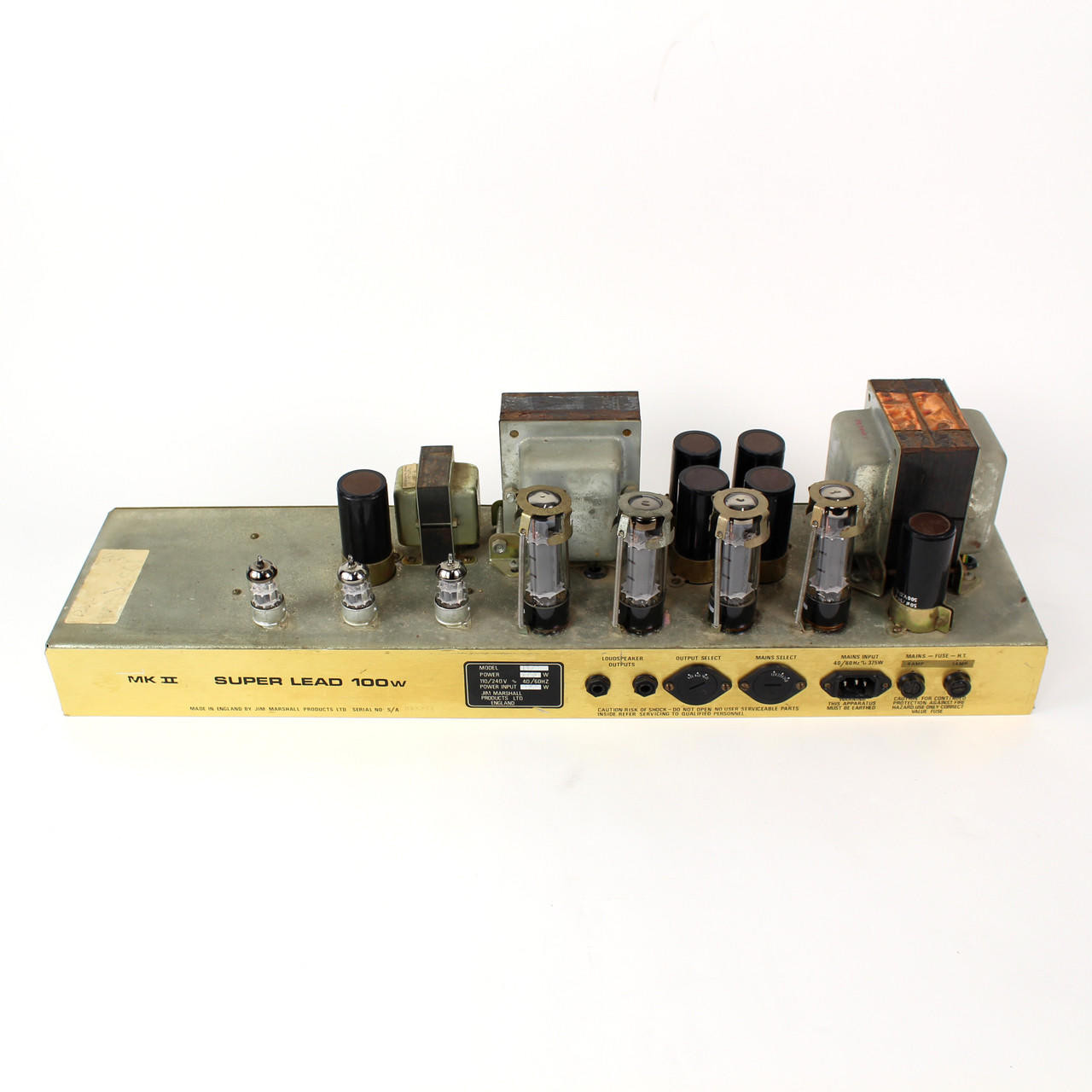 1983 Marshall Model 1959 Mark II Super Lead 100W Tube Amp Head