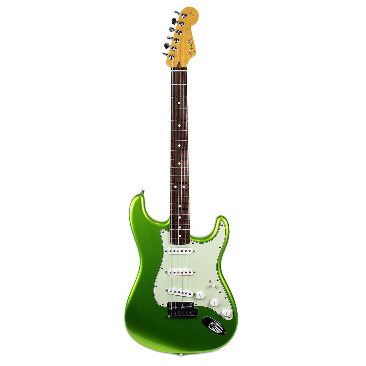 2010 Fender Custom Shop Custom Deluxe Stratocaster Lime Green