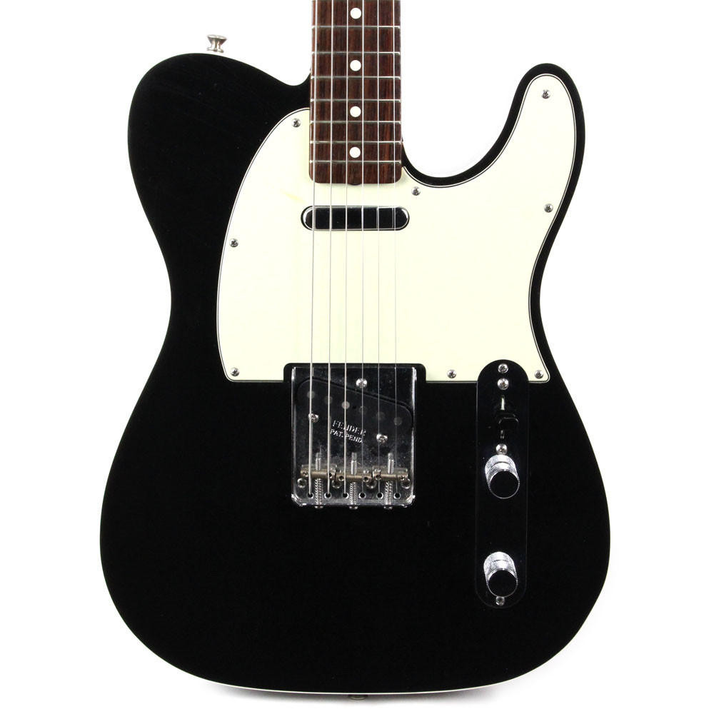 2007 Fender USA 62 Reissue Custom Telecaster Electric Guitar Black 