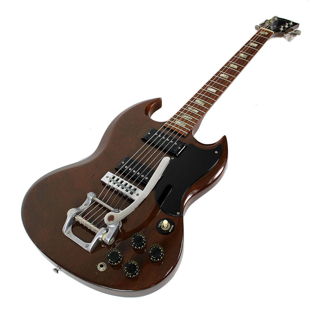 Vintage 1973 Gibson SG Walnut Electric Guitar Natural | Cream City