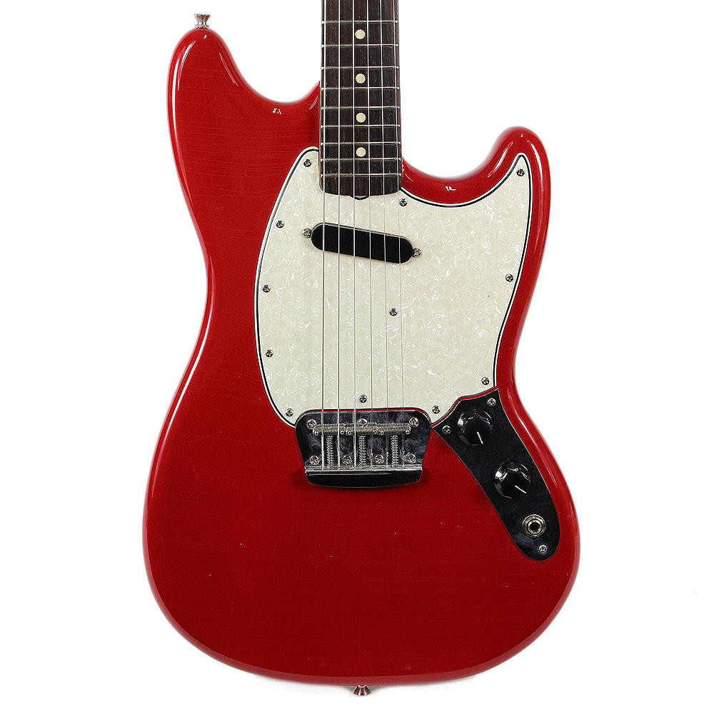 Vintage 1964 Fender Musicmaster II Electric Guitar Red | Cream