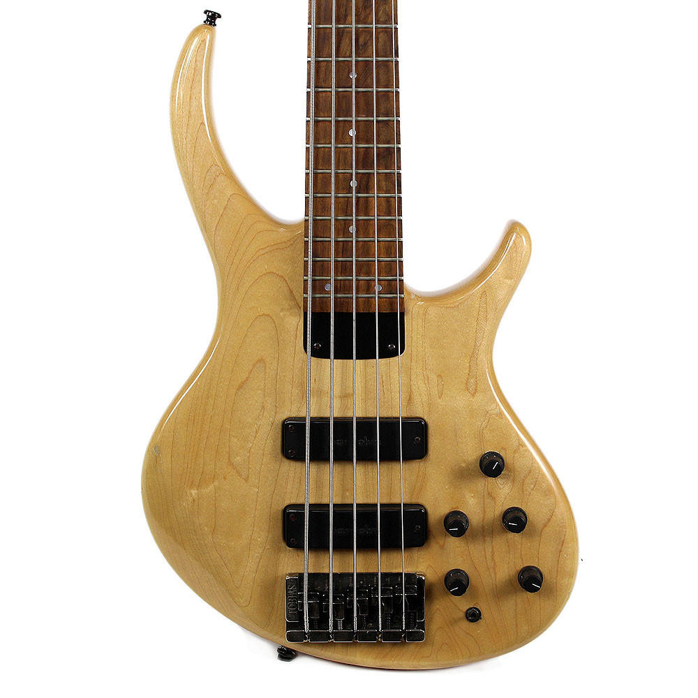 Used USA Tobias Killer B 5-String Electric Bass Guitar Natural