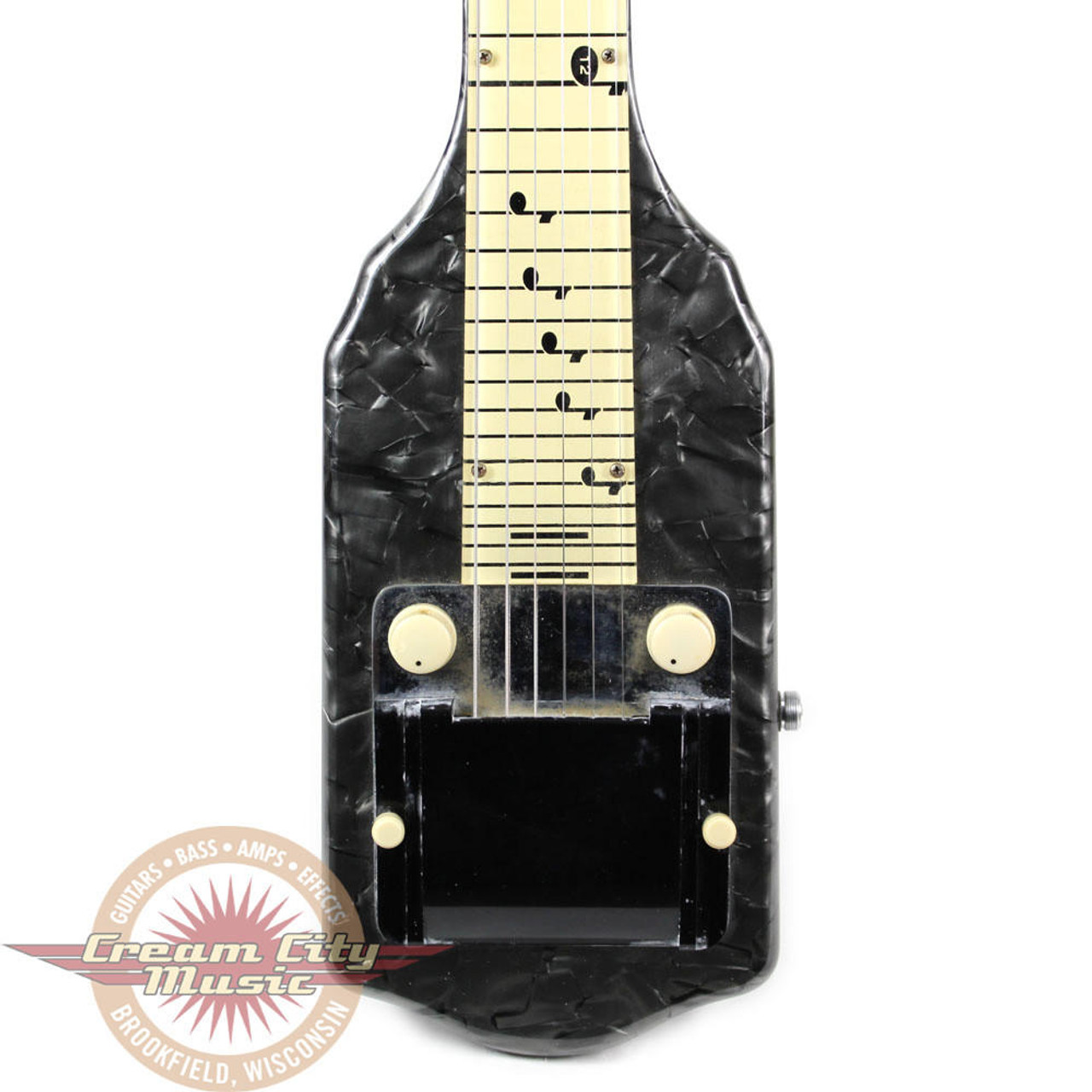 National Dynamic Lap Steel 1955年製 1955 National New Yorker Lap Steel Electric Guitar Black