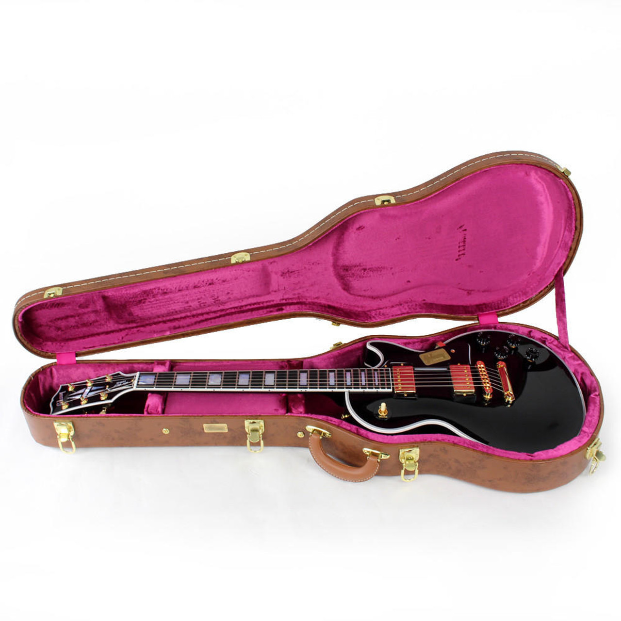 ギター Gibson Custom Shop 2014y Les Paul Custom 2014 Gibson Custom Shop Les Paul Custom Black | Guitar Chimp