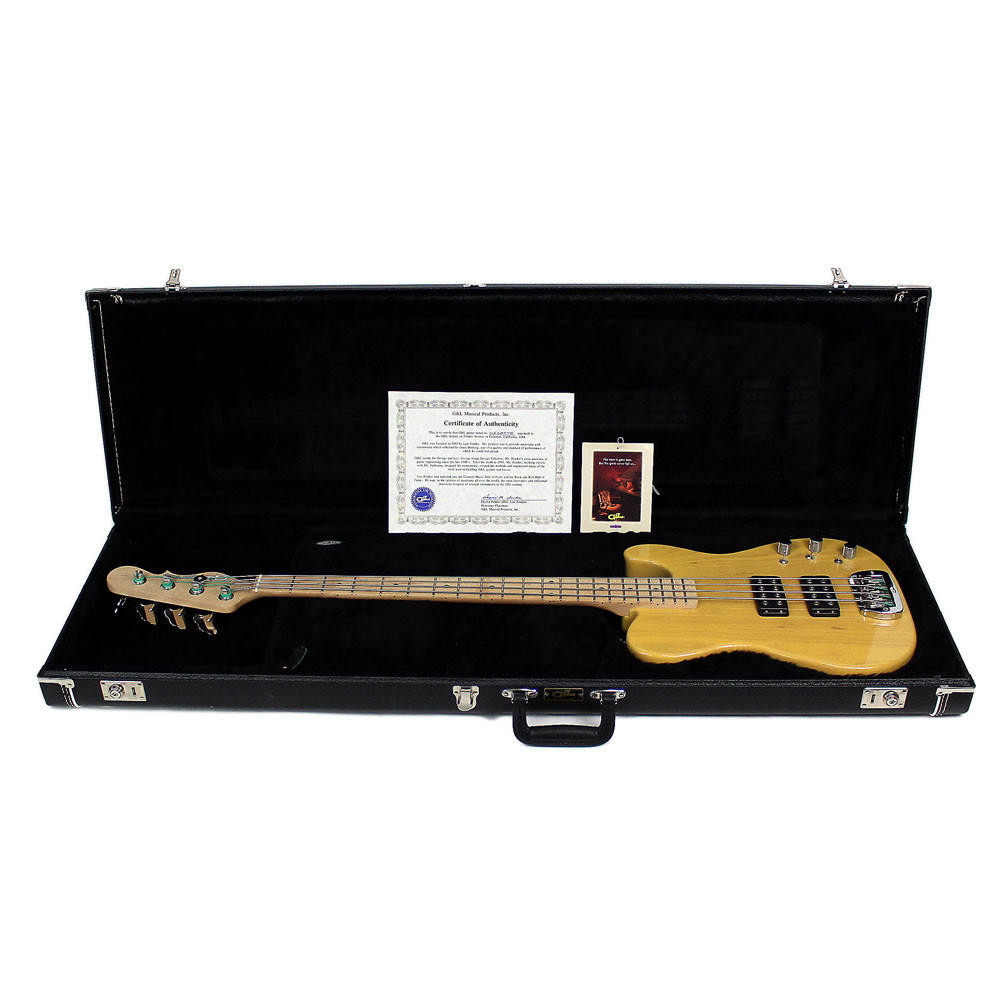 Used G&L ASAT Bass Guitar Butterscotch | Cream City Music