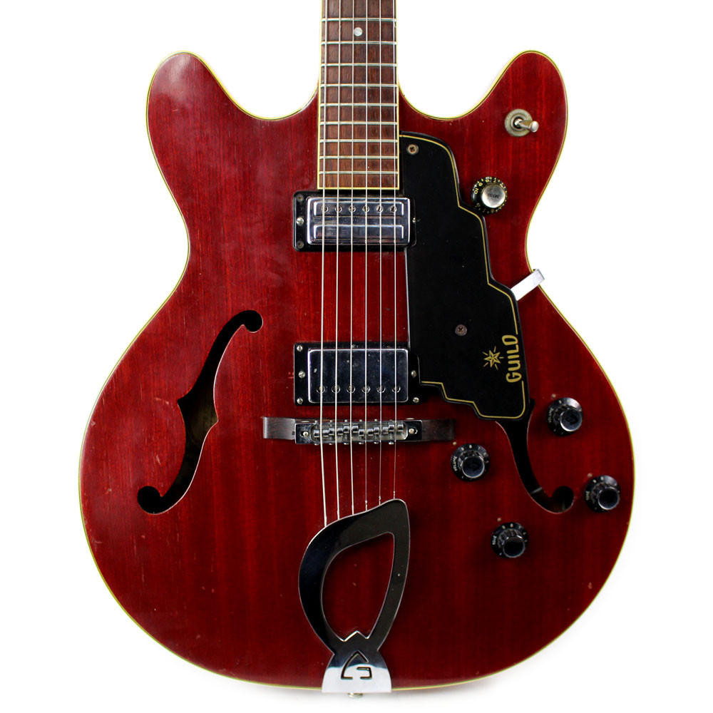Vintage 1966 Guild Starfire IV Semi Hollow Body Electric Guitar