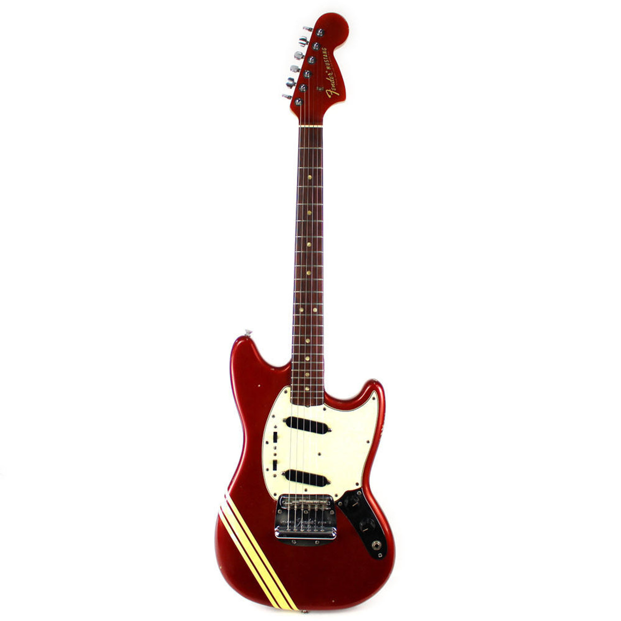 正規品人気SALE1969\'s Vintage Fender Mustang Competition Burgundy(Blue) w/Original Hard Case ヴィンテージ フェンダー ムスタング コンペティション フェンダー