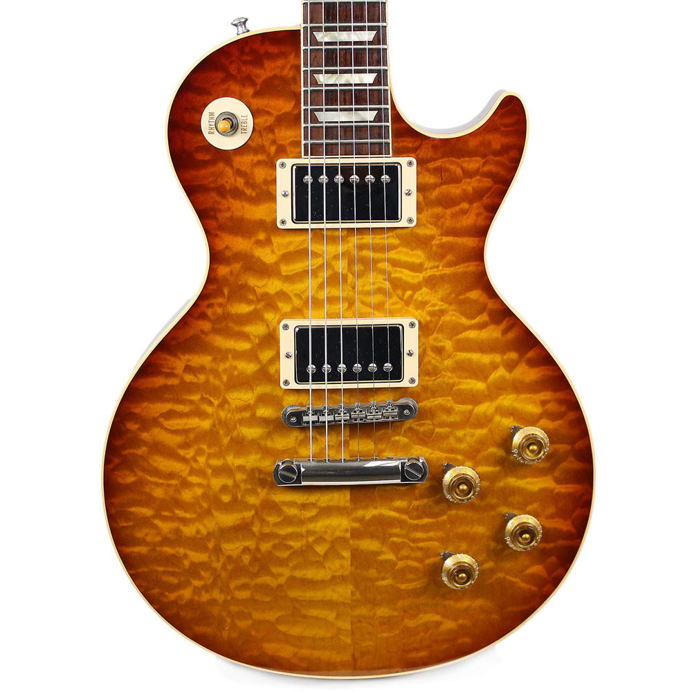 2011 Gibson Custom Shop Yamano R9 Quilt Top Ice Tea Sunburst