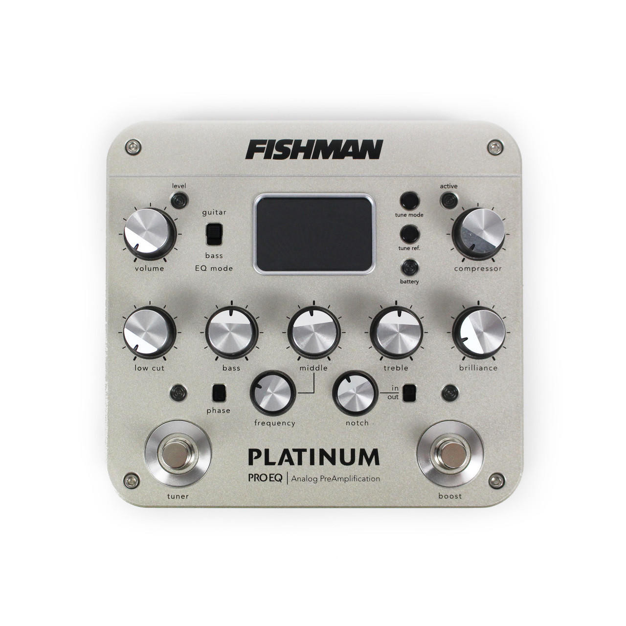 Fishman Platinum Pro EQ Analog Preamplification Pedal | Cream City