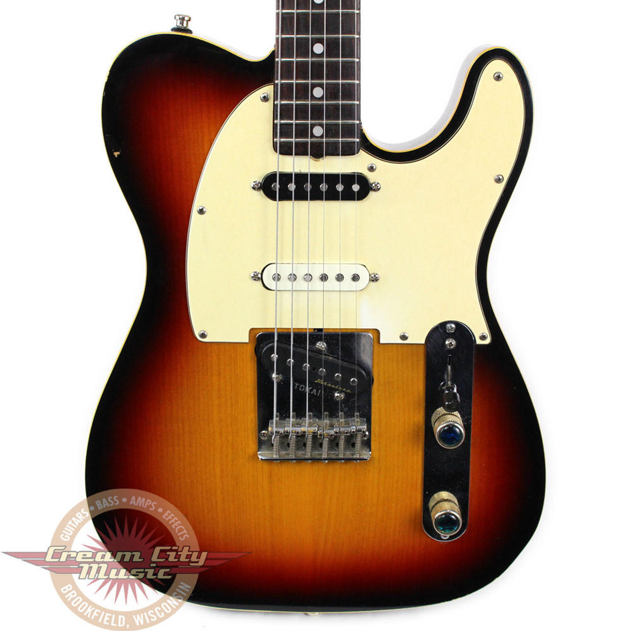 Vintage Tokai Breezysound Electric Guitar Sunburst | Cream City Music