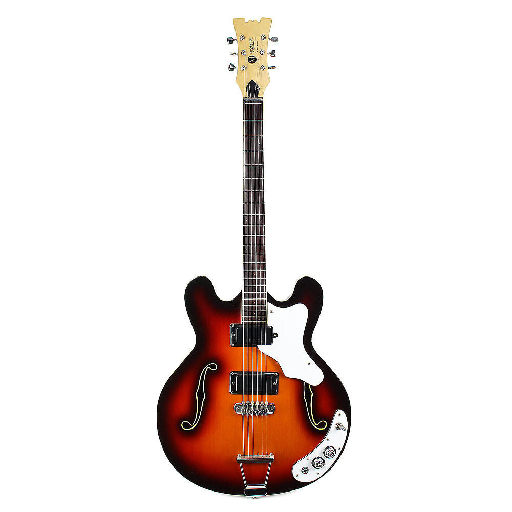 Vintage 1972 Mosrite Celebrity Hollow Body Electric Guitar