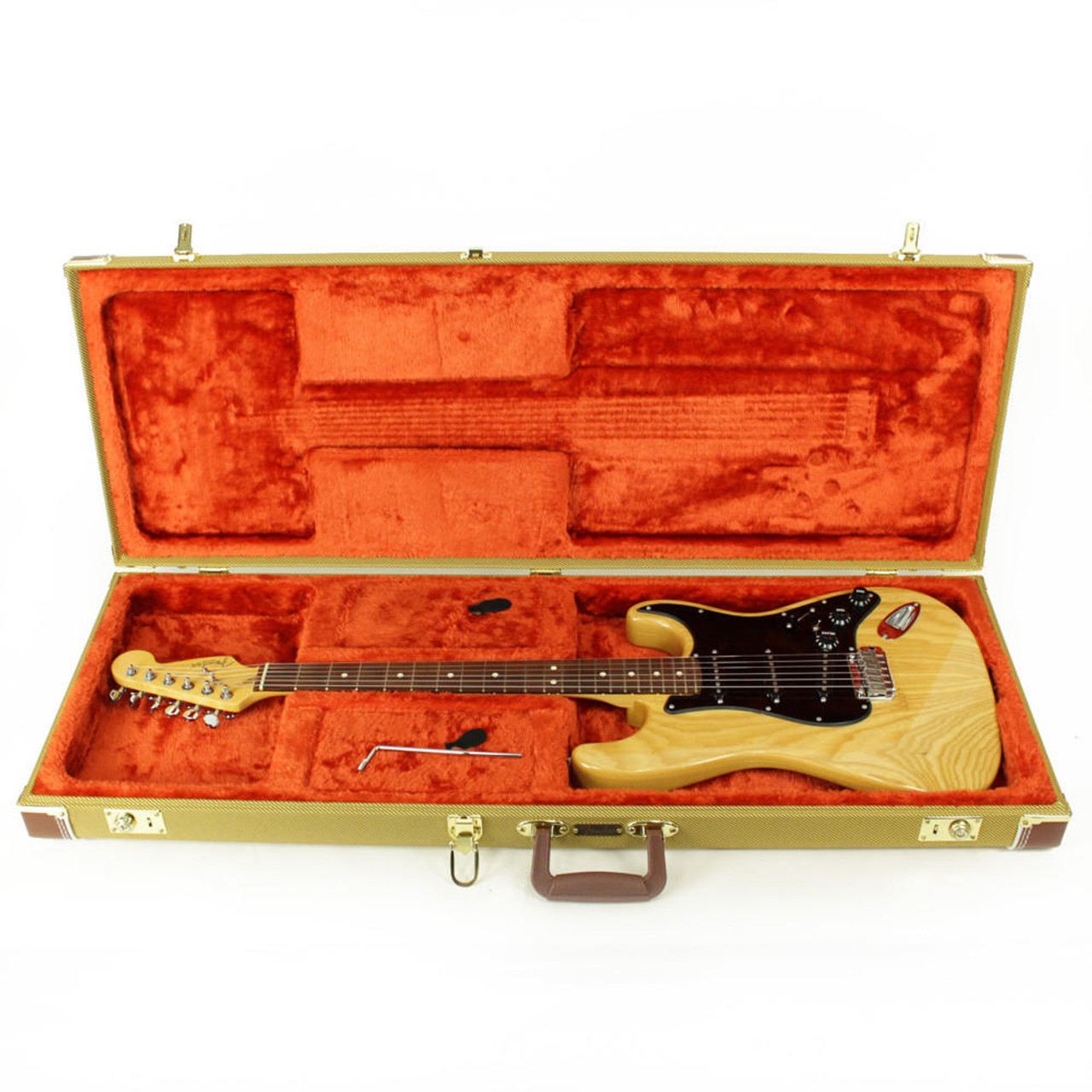 ❤️Natural Oil Finish Vintage Stratocaster 1997 Fender American Standard Stratocaster in Natural