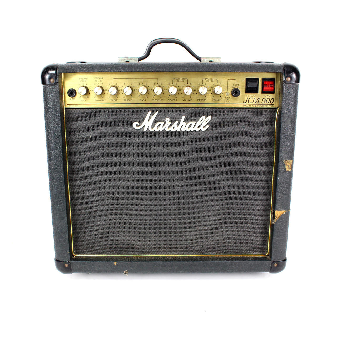 1991 Marshall JCM900 Model 4501 50W 1x12 Tube Combo Amp | Cream