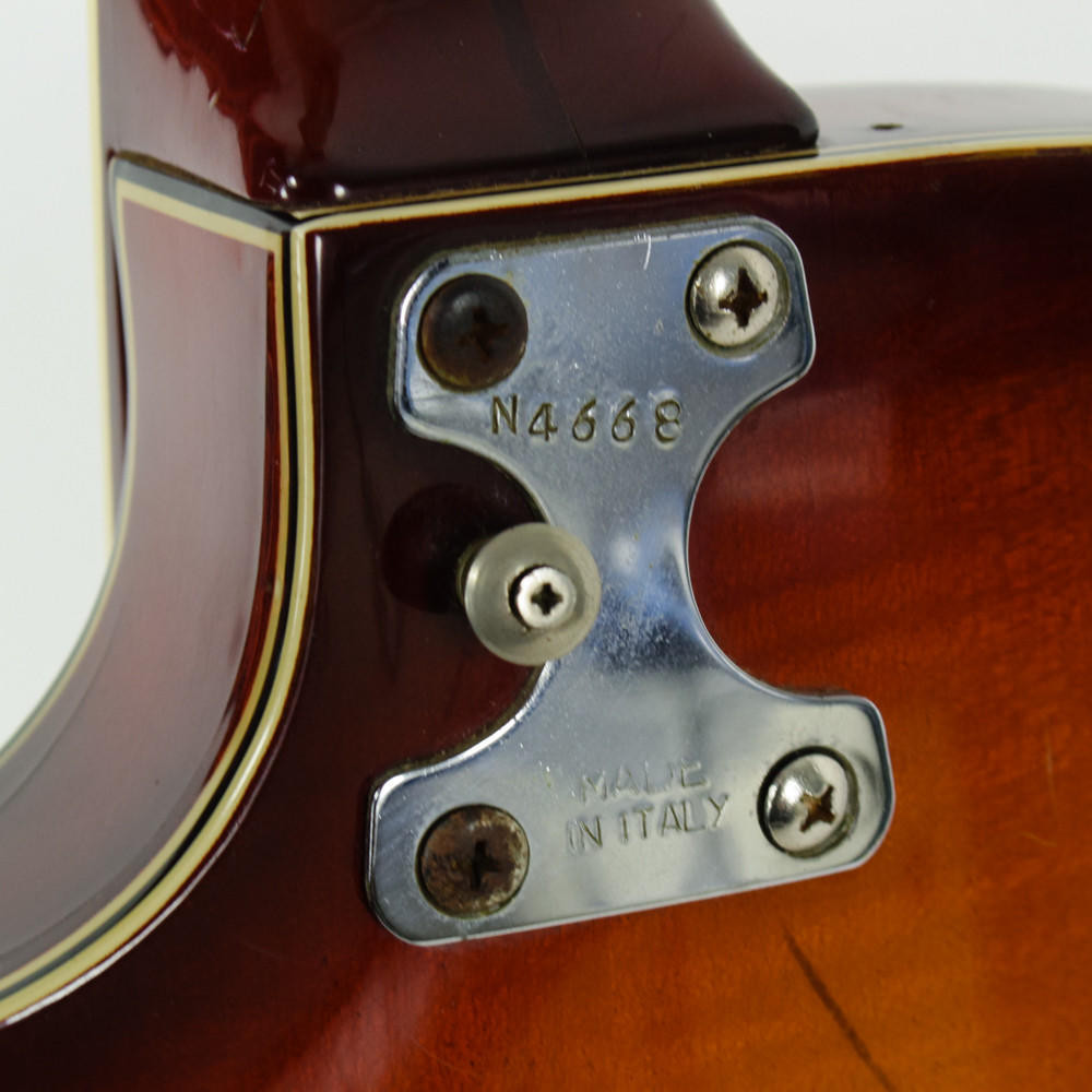 Vintage Late 1960's Goya Rangemaster Electric Guitar Sunburst