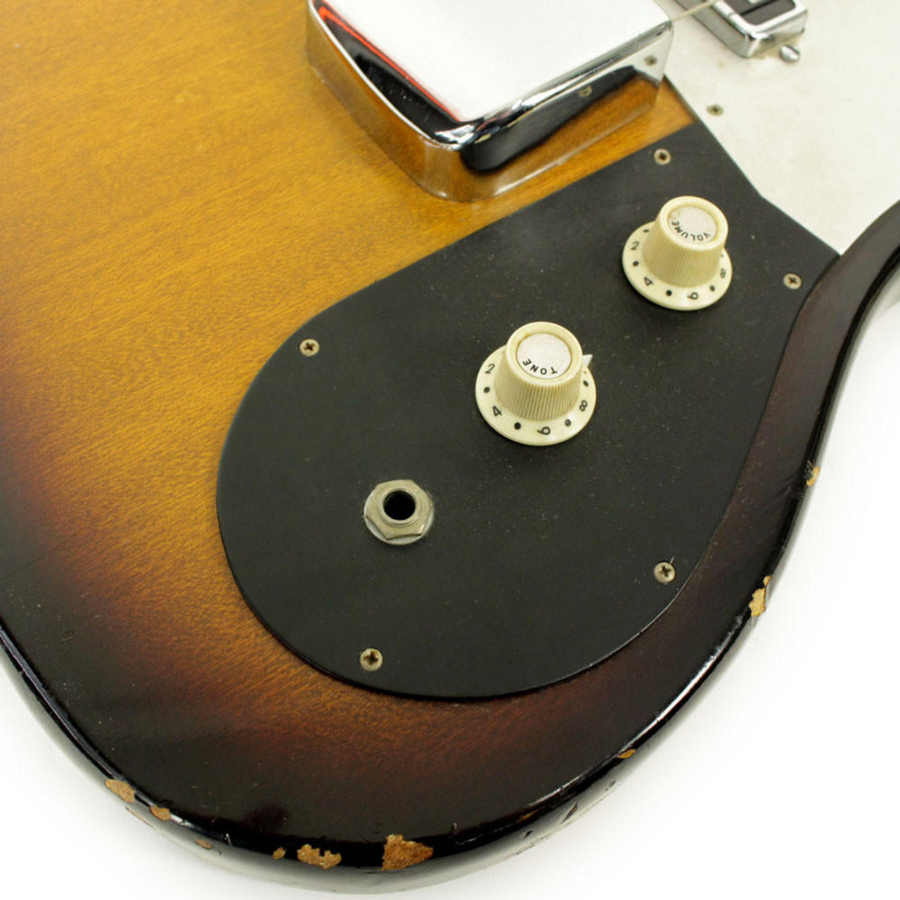 Vintage Teisco Del Rey EB-200 Electric Bass Guitar Sunburst