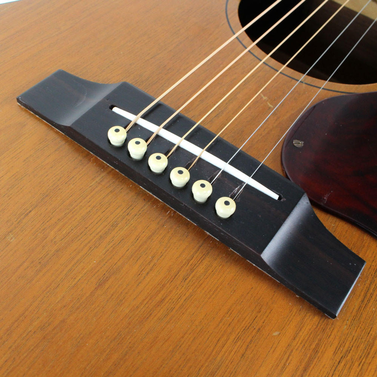 Vintage 1962 Gibson LG-0 Acoustic Guitar Natural | Cream