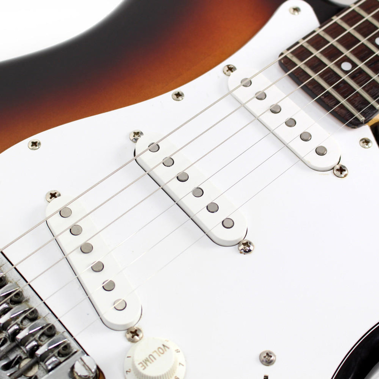 1980s Fender MIJ Stratocaster Electric Guitar in Sunburst