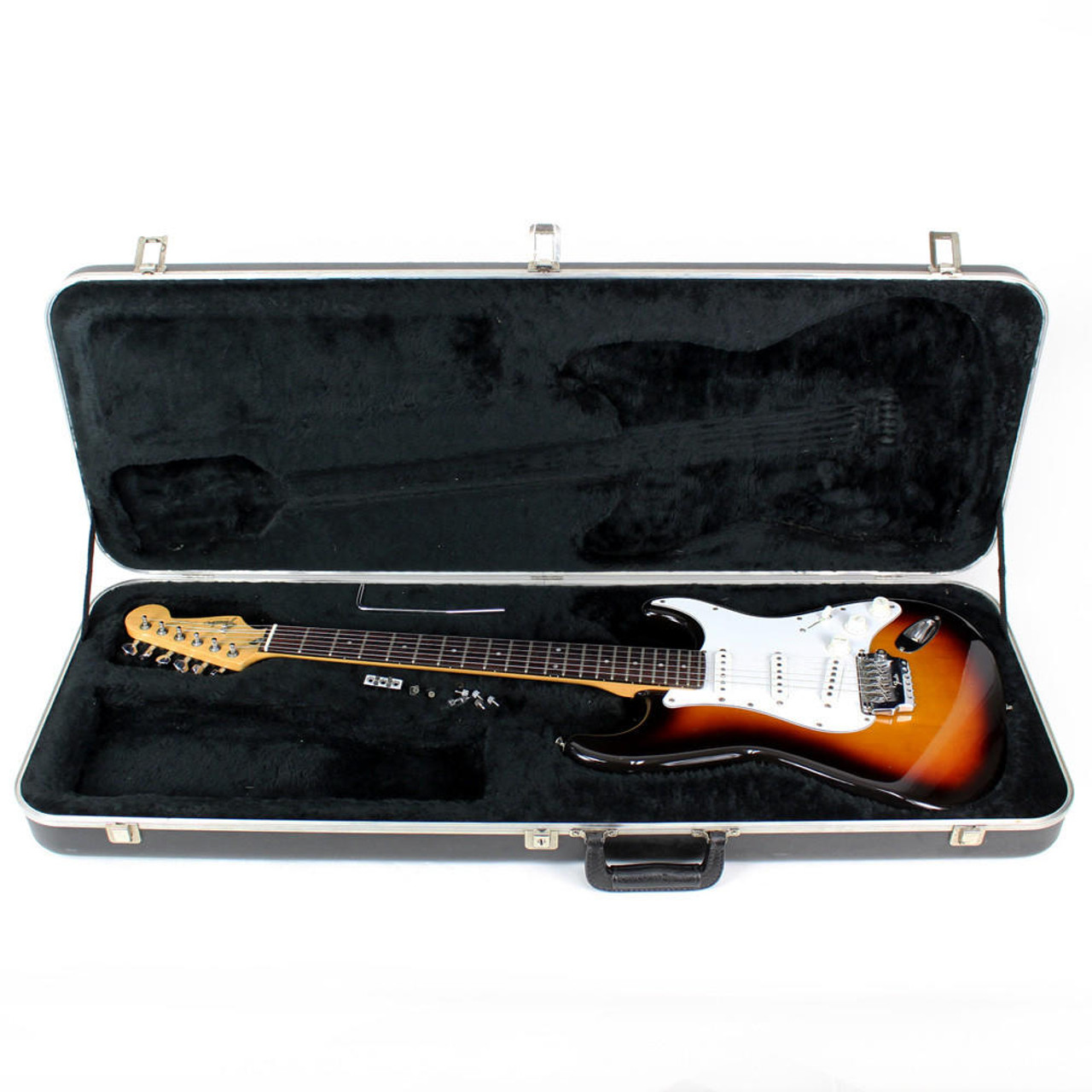 1980s Fender MIJ Stratocaster Electric Guitar in Sunburst