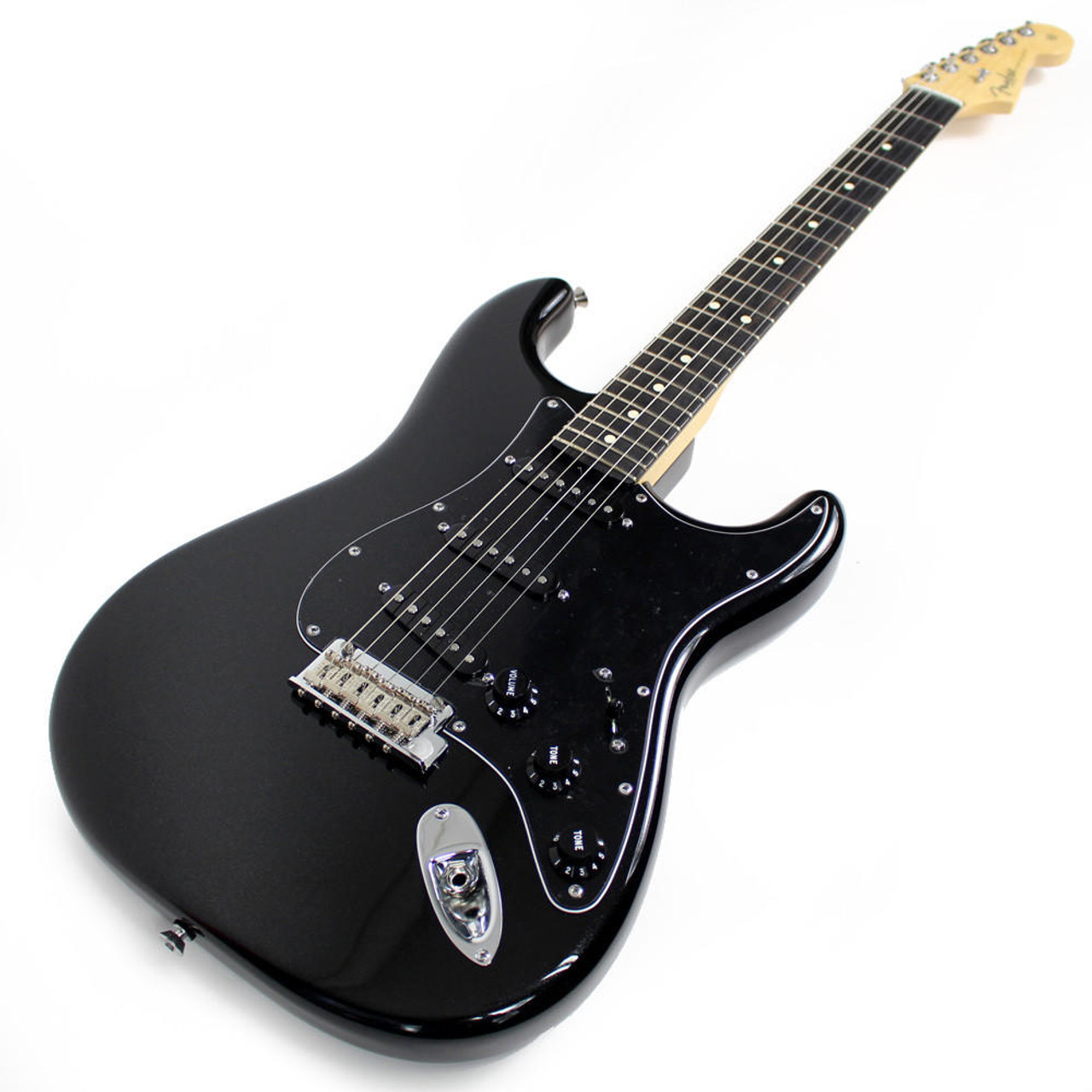 Fender Limited Edition American Standard Blackout Stratocaster in Mystic  Black