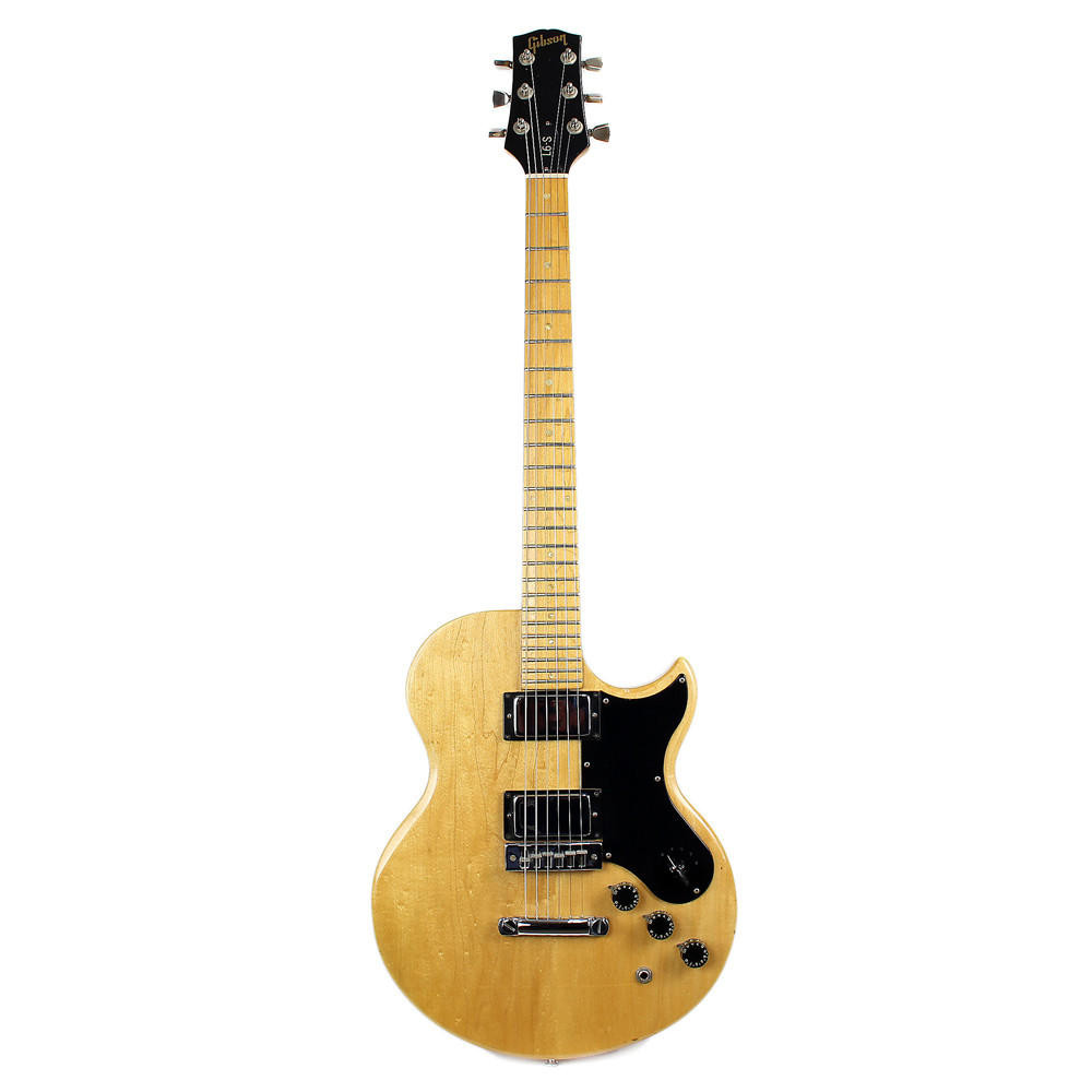 Vintage 1974 Gibson L6-S Electric Guitar Natural Finish | Cream 