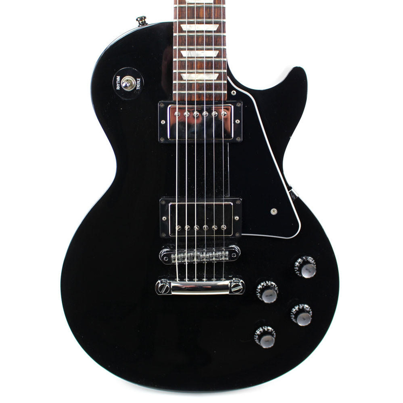 1994 Gibson Les Paul Studio Electric Guitar Black | Cream