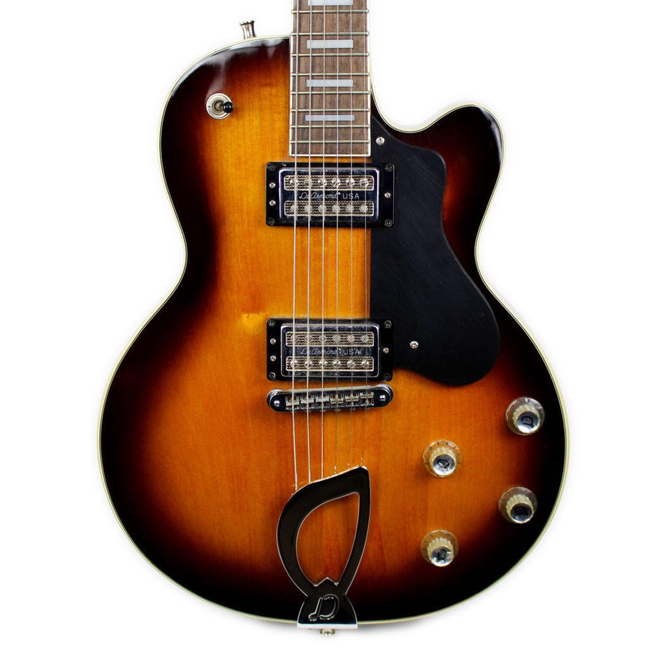 ギター DeArmond by Guild M-75 Used DeArmond M-75 Electric Guitar Sunburst | Cream City Music