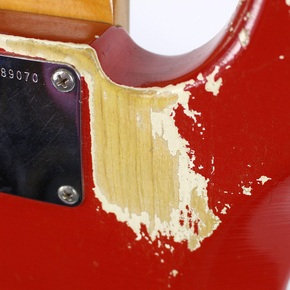 Vintage 1965 Fender Jazz Bass Rare Custom Color Dakota Red | Cream