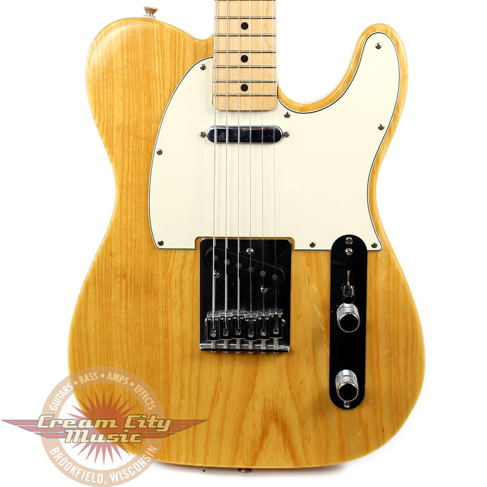 2005 Fender MIM Telecaster Electric Guitar Natural | Cream City Music
