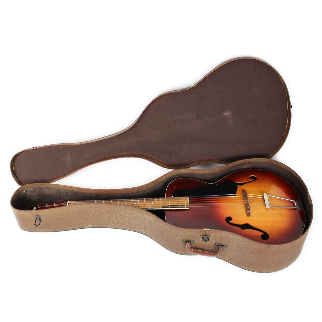 Vintage Playtime by Harmony Acoustic Archtop Guitar Sunburst