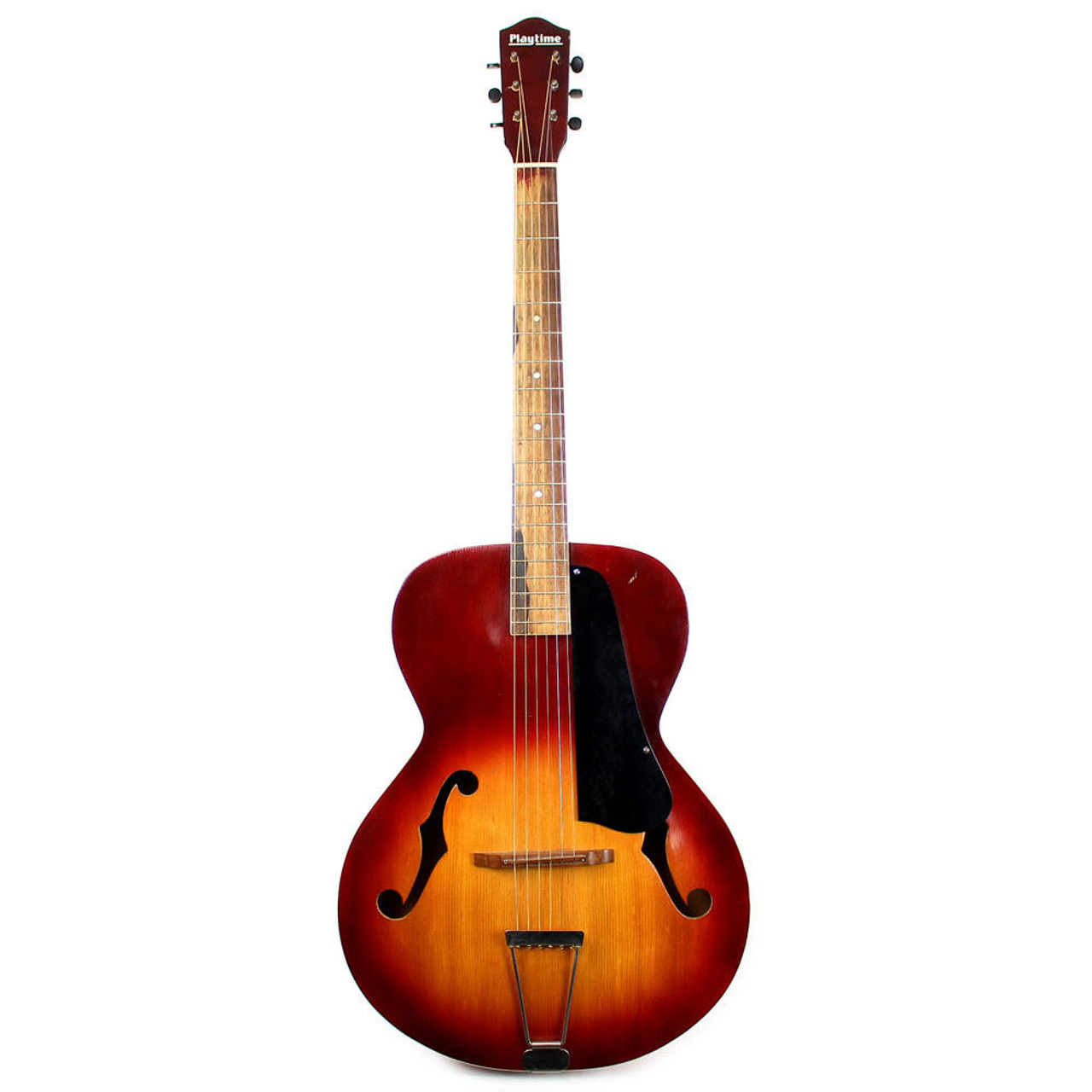 Vintage Playtime by Harmony Acoustic Archtop Guitar Sunburst