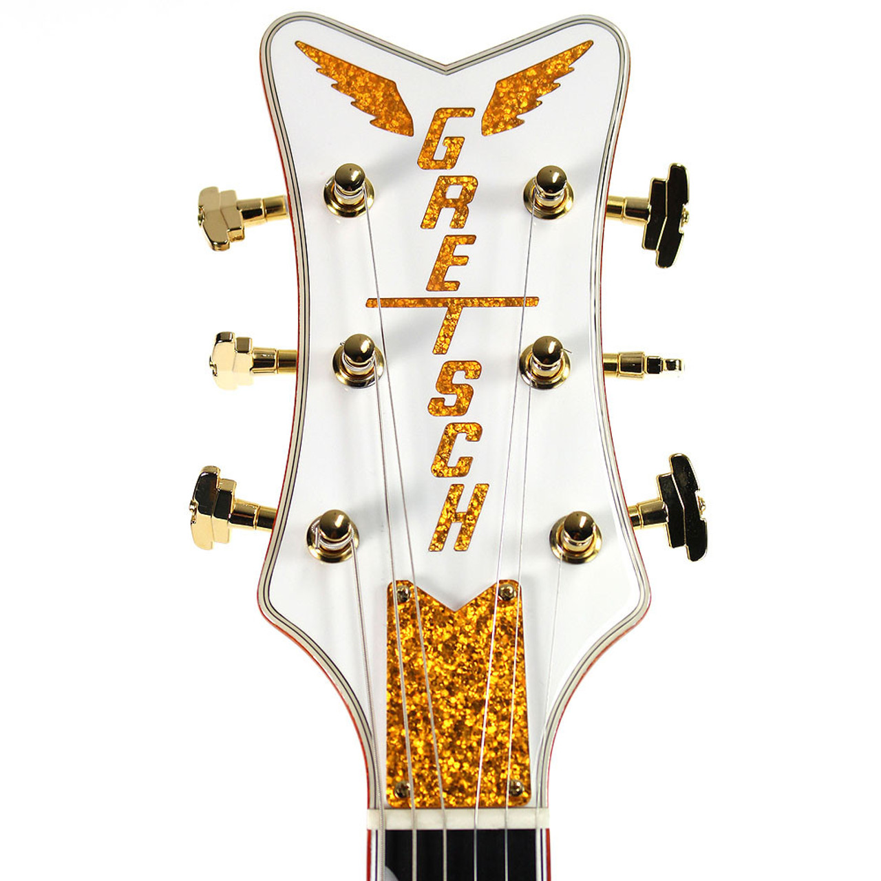 Gretsch G6139T-CBDC Center-Block White Falcon Double Cut Electric Guitar