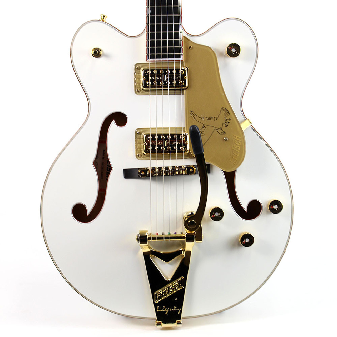 Gretsch G6139T-CBDC Center-Block White Falcon Double Cut Electric Guitar